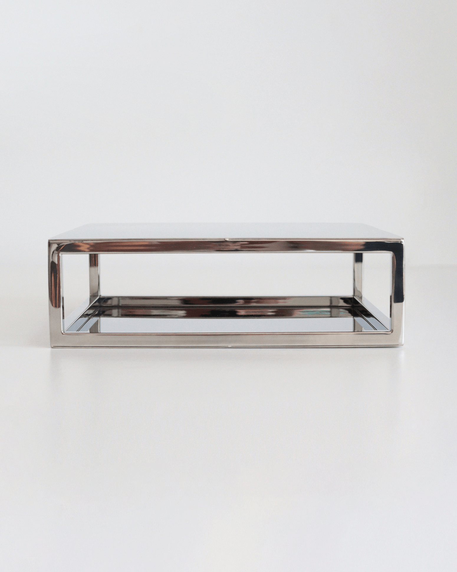 10" Rectangle Metallic Cake Separator - Prop Options