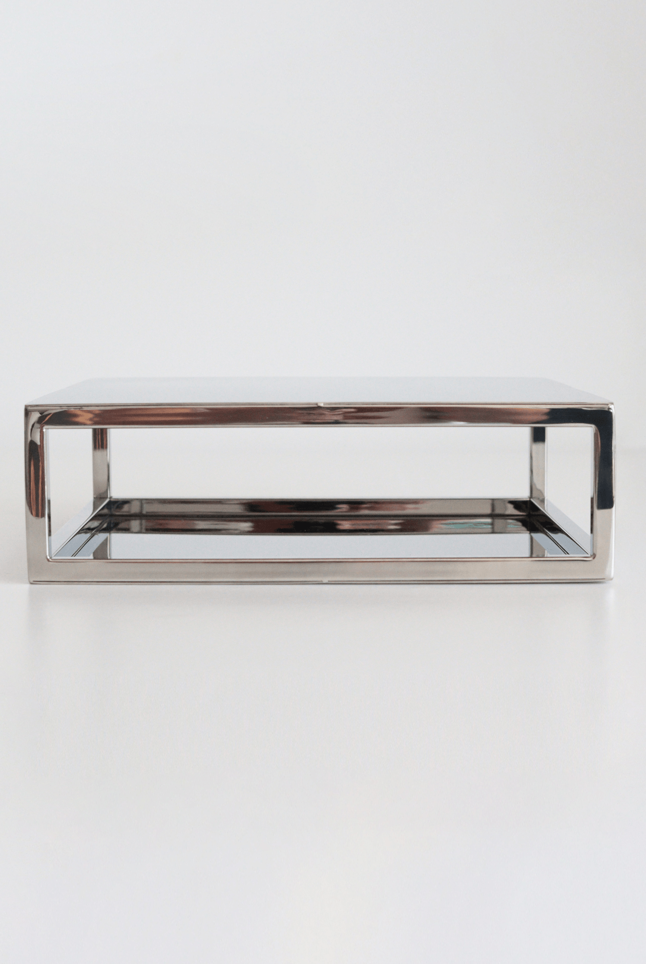 10" Rectangle Metallic Cake Separator - Prop Options