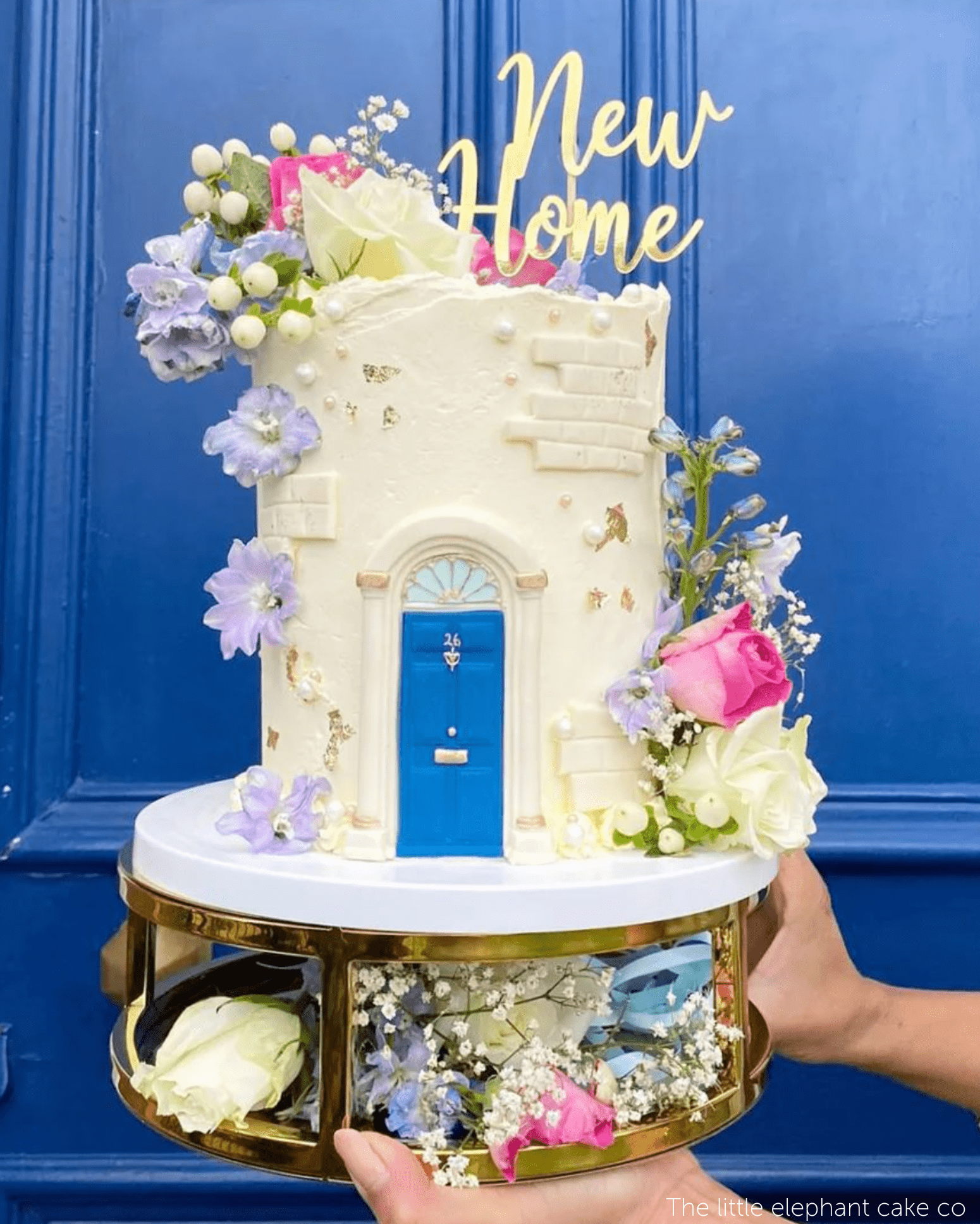 10" Round Metallic Cake Separator - Prop Options