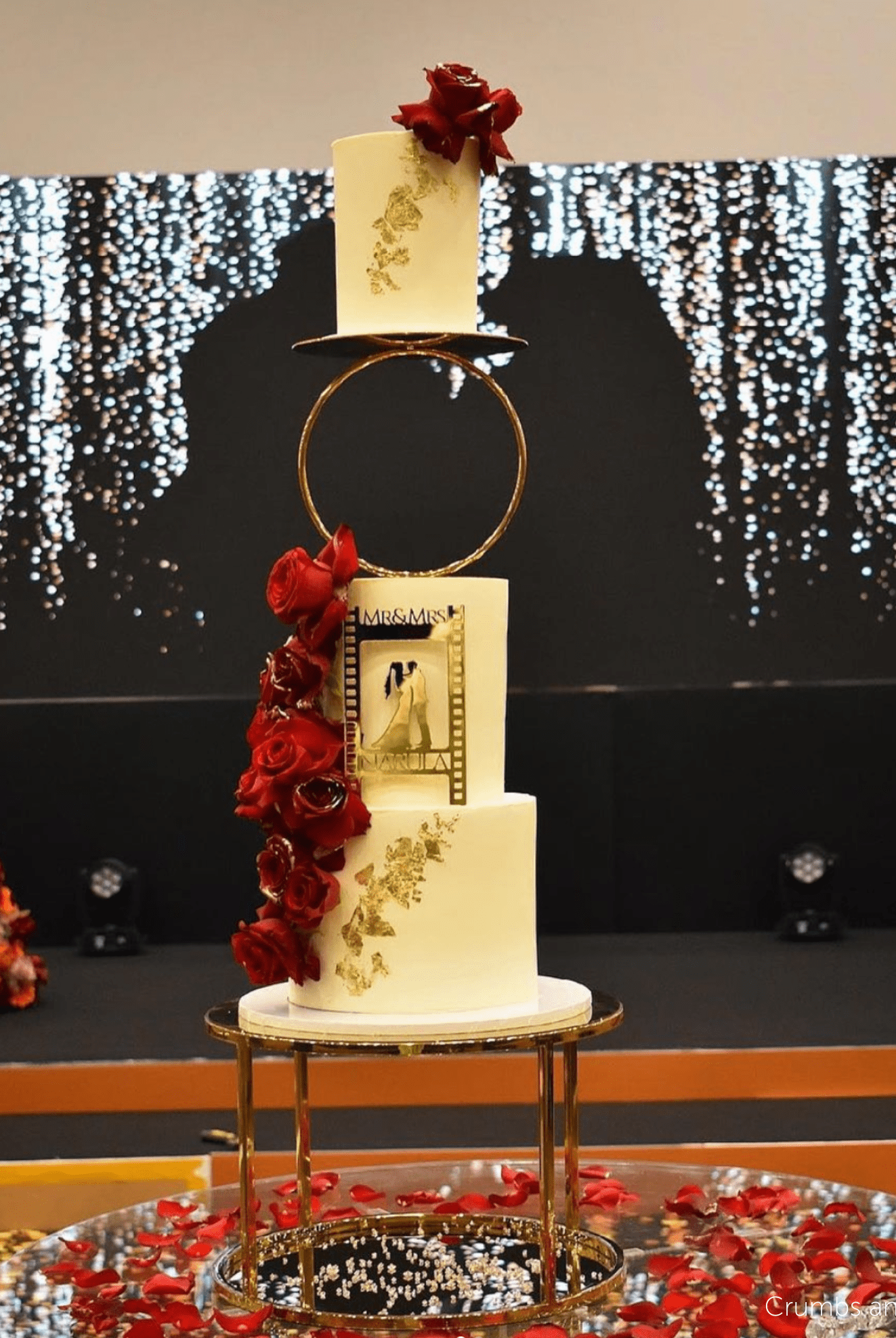 14” Round Metallic Plinth - Prop Options