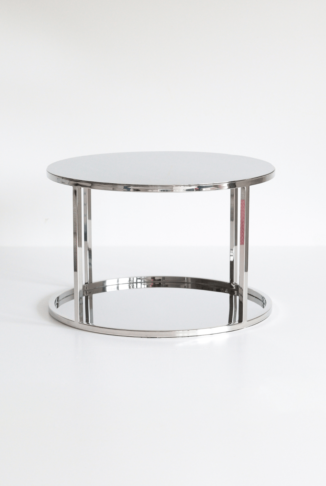 14” Round Metallic Plinth - Prop Options