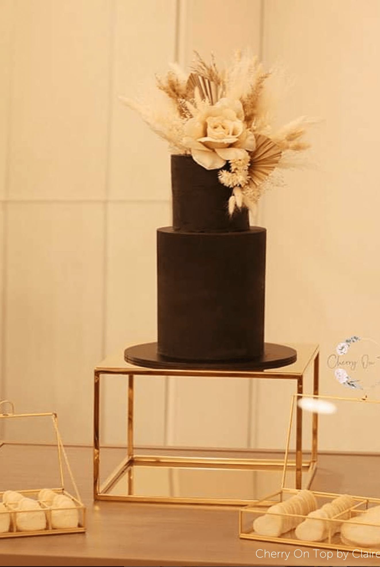 14" Square Metallic Plinth - Prop Options