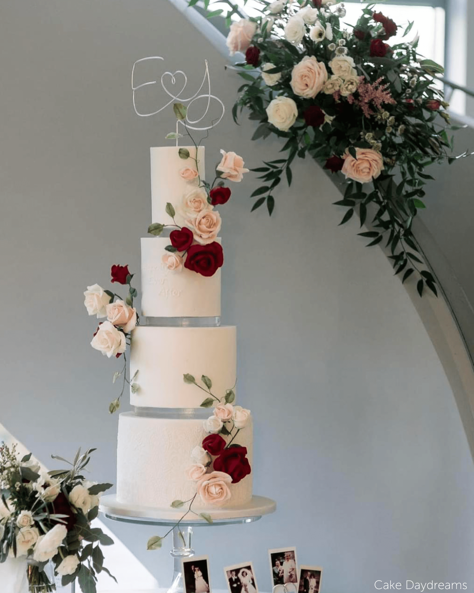 15mm Round Ultra Polished Clear Acrylic Cake Spacers - Prop Options