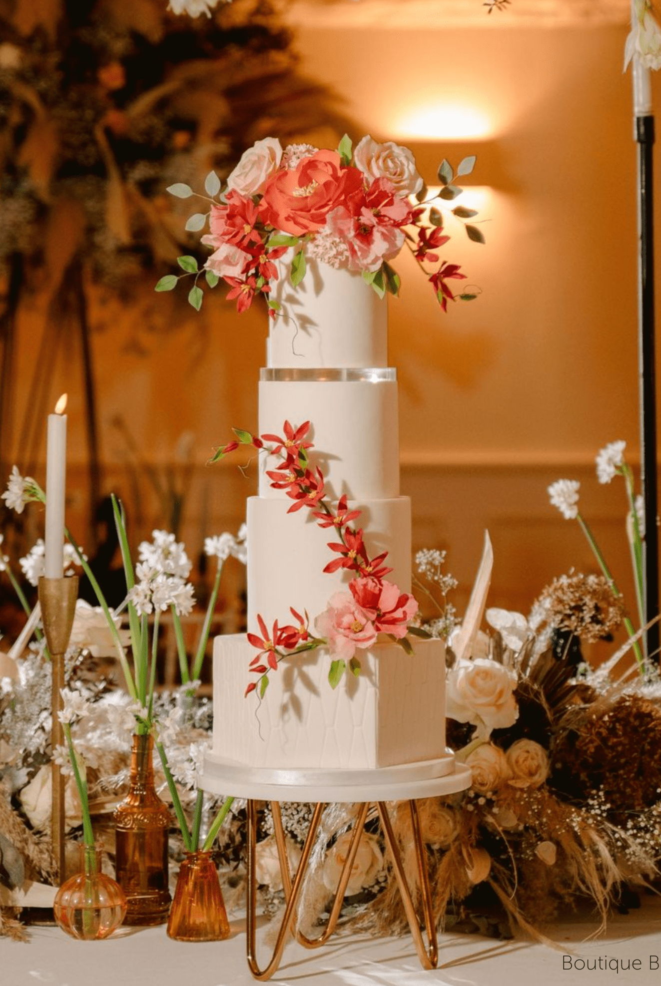 15mm Round Ultra Polished Clear Acrylic Cake Spacers - Prop Options