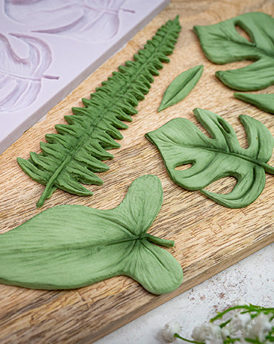 Tropical Leaves Silicone Mould
