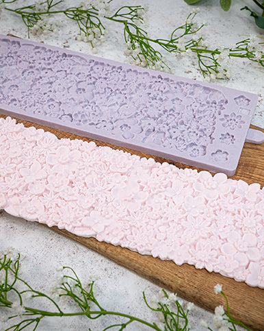 Sugar Flower Border Silicone Mould
