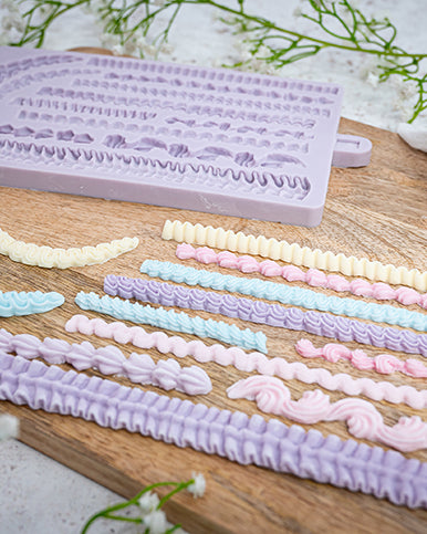Small Lambeth Borders Silicone Mould