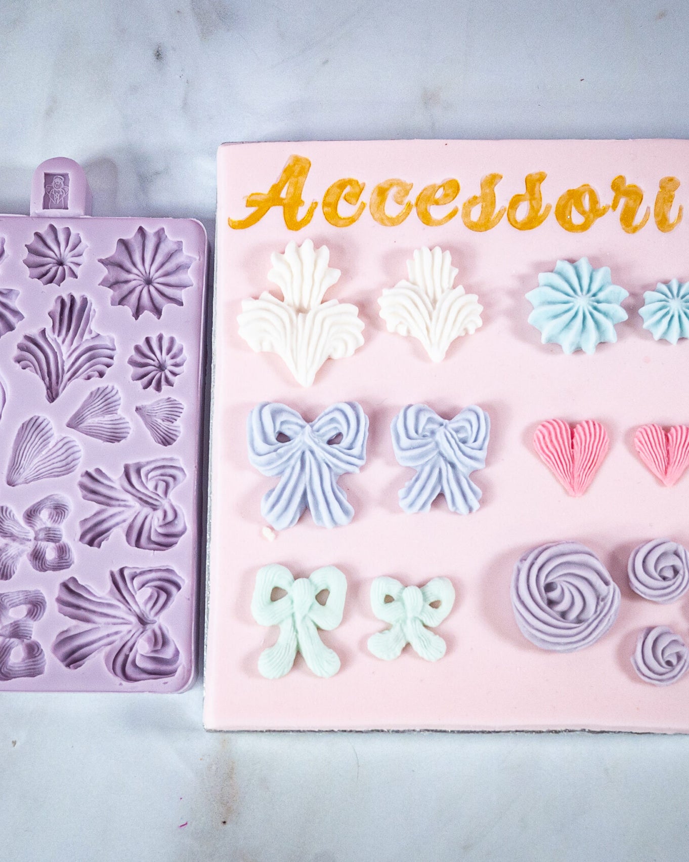 Lambeth Accessories Silicone Mould
