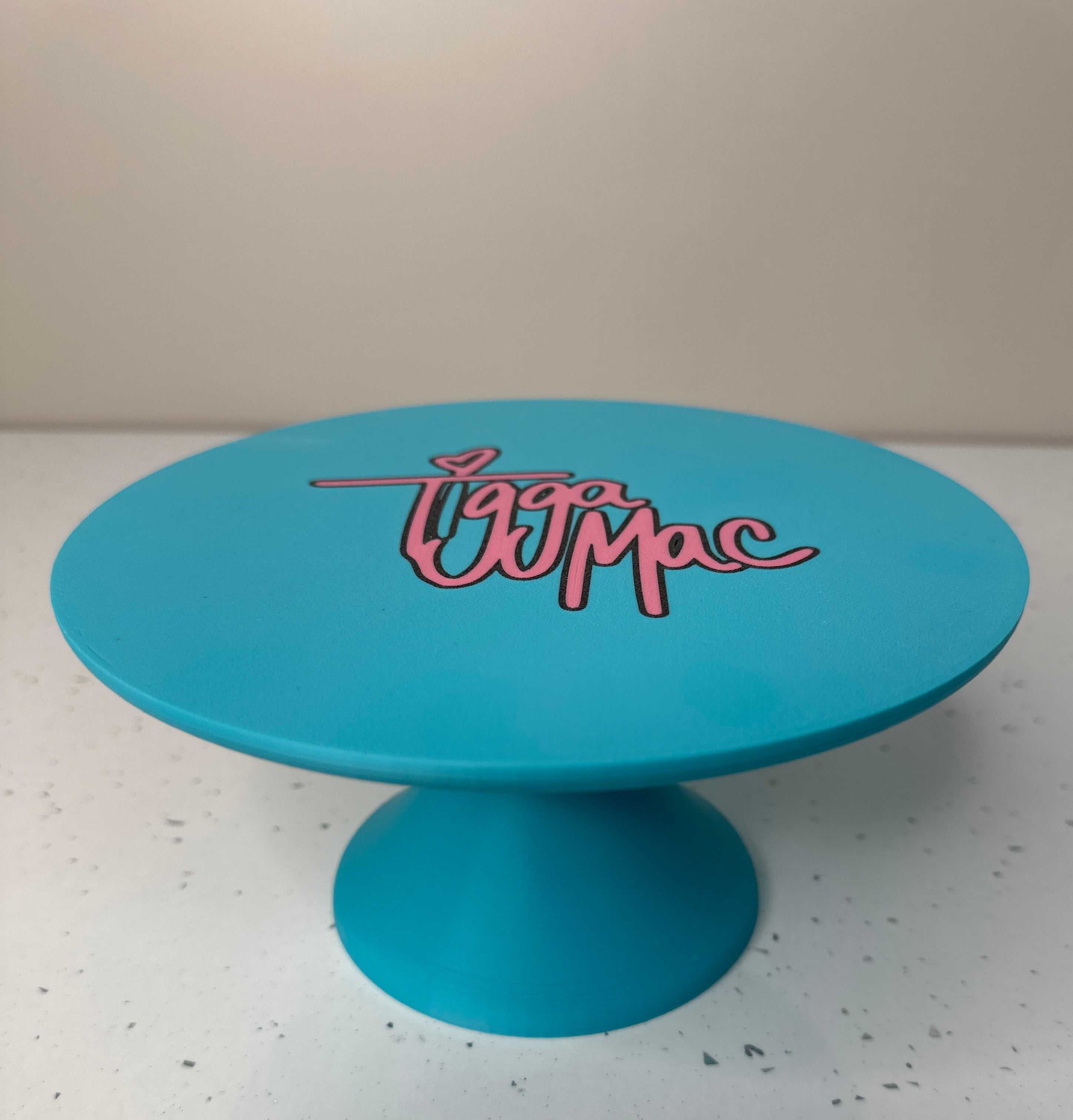 Outlet Tigga Mac Stand 8" - Aqua - Prototype - Prop Options