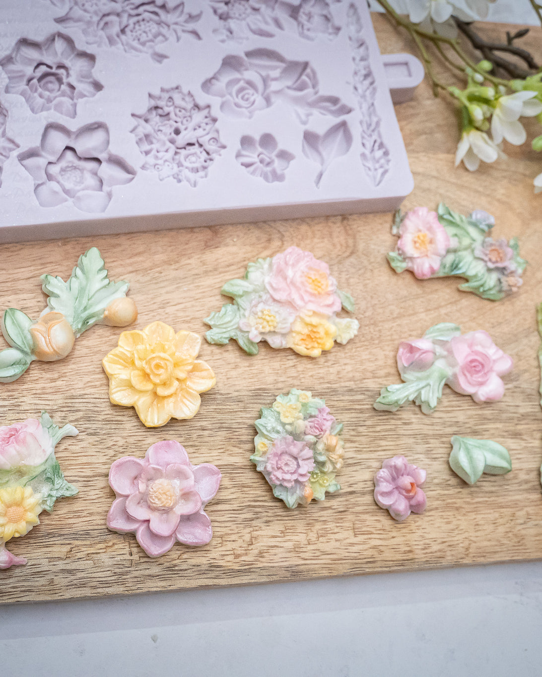 Floral Essentials Silicone Mould