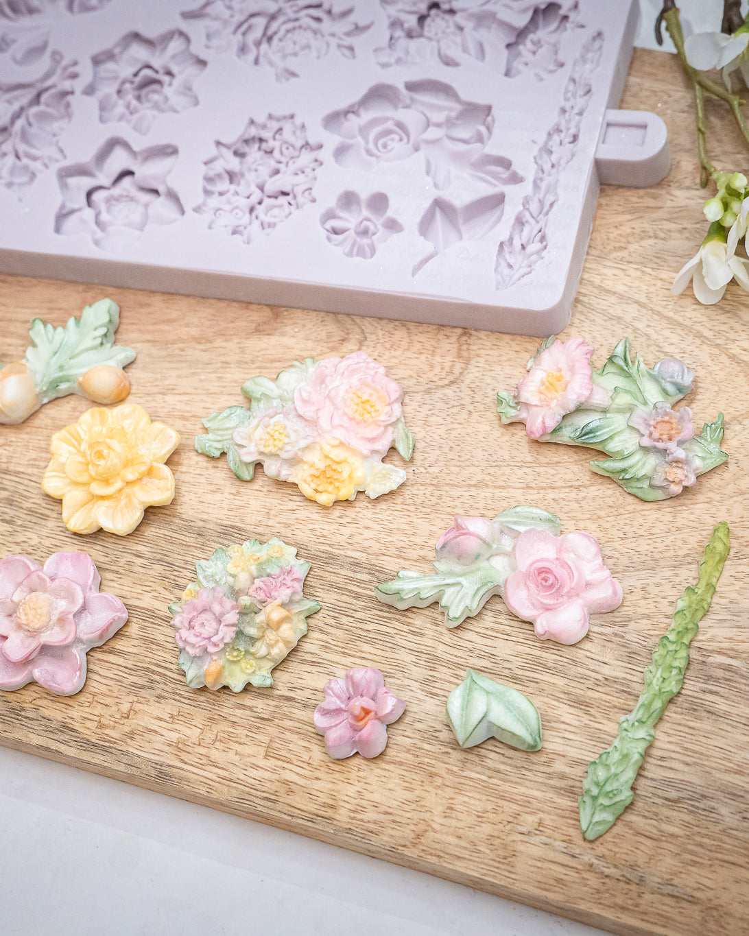 Floral Essentials Silicone Mould