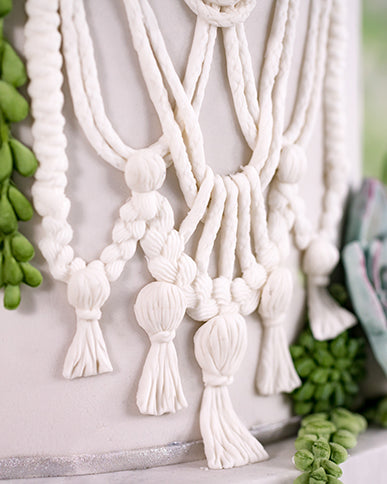 Macramé Silicone Mould