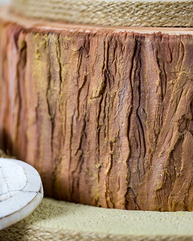 Rustic Woodland Bark Silicone Mould