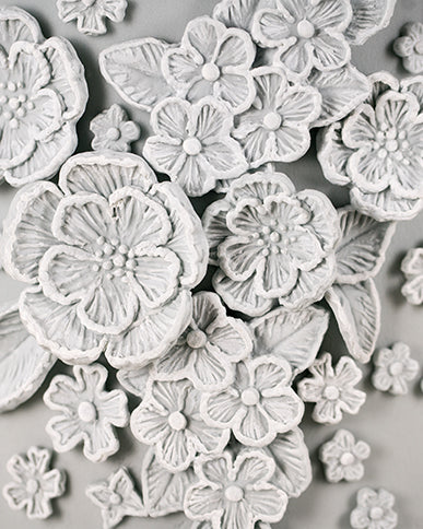 brush embroidery silicone mould
