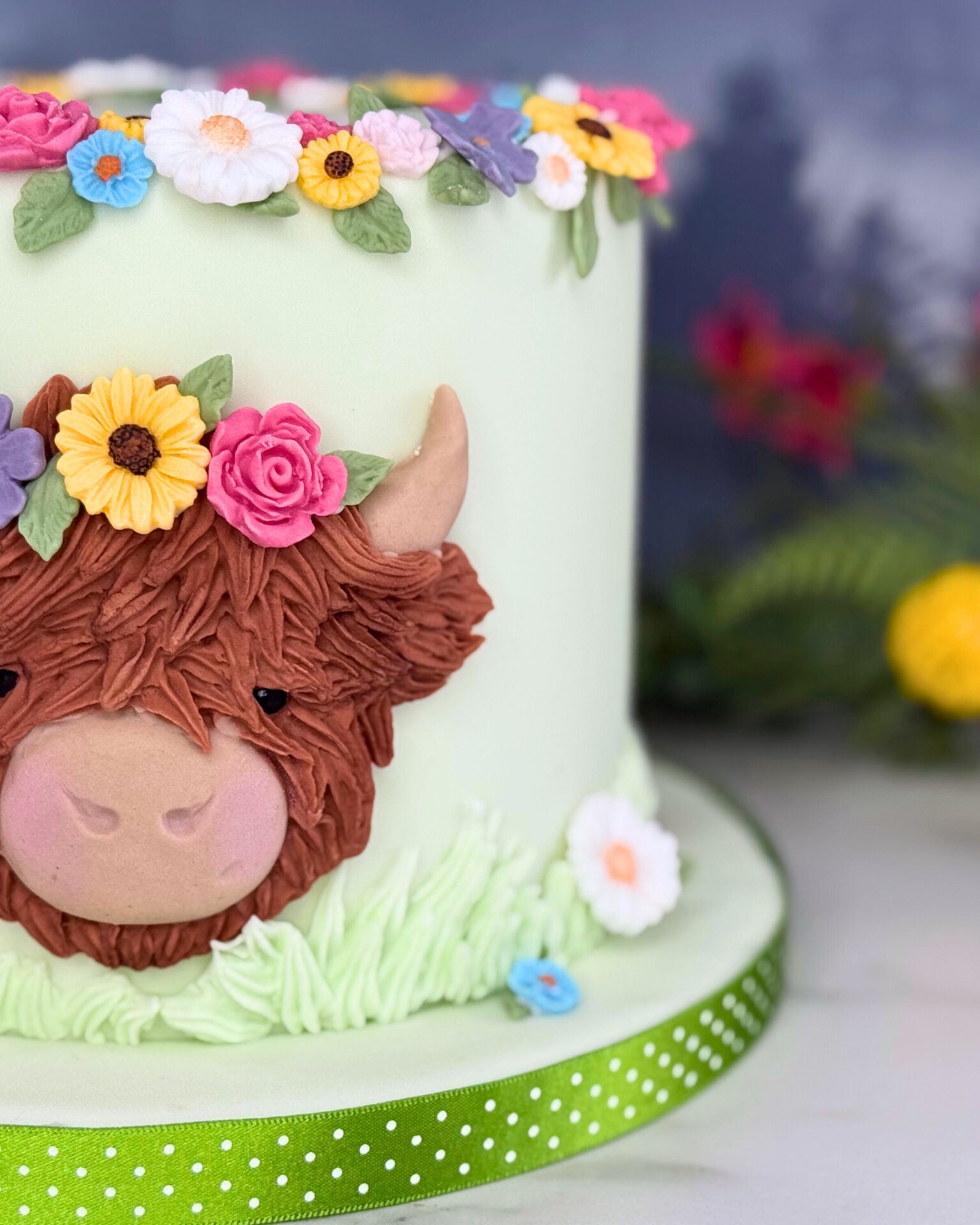 Highland Cow Silicone Mould