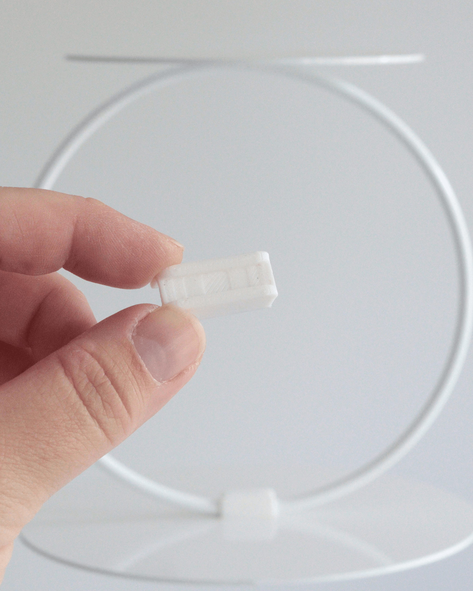 Bespoke Personalised Acrylic Insert for Hoop tier spacer - Prop Options