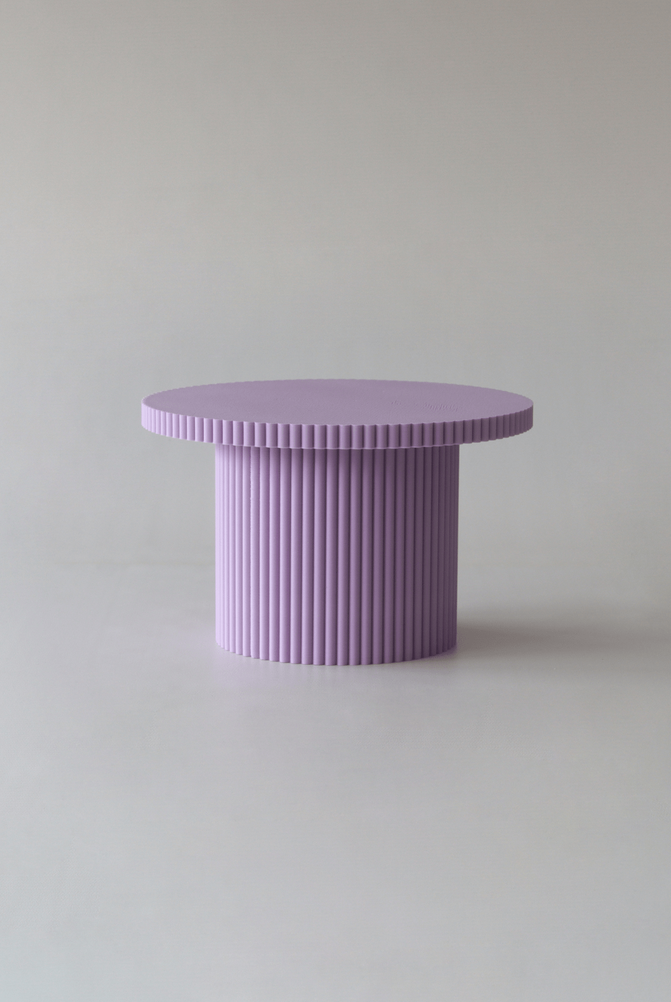 Birthday Bish Pastel Round Reeded Cake Stand - Prop Options