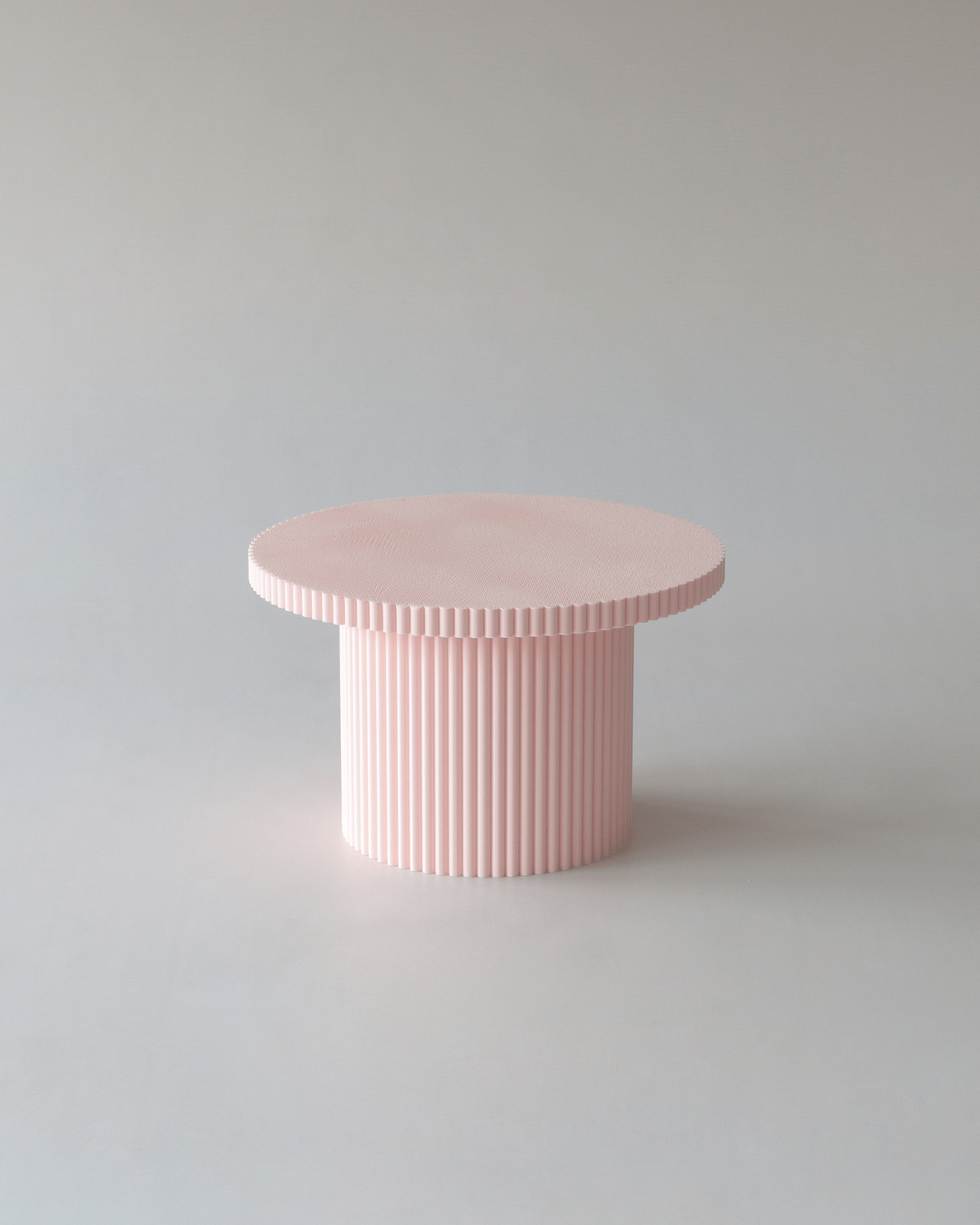 Birthday Bish Pastel Round Reeded Cake Stand - Prop Options