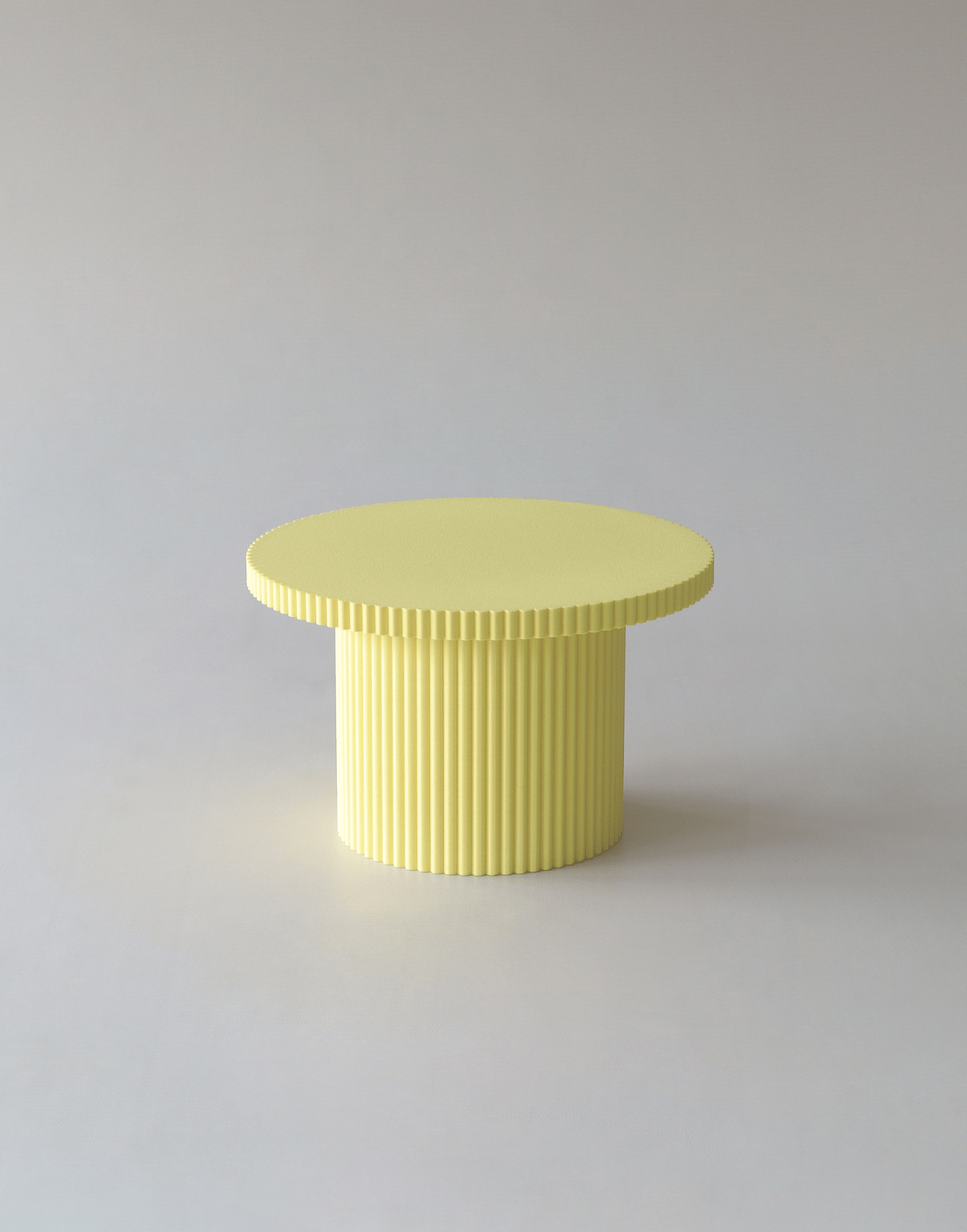 Birthday Bish Pastel Round Reeded Cake Stand - Prop Options