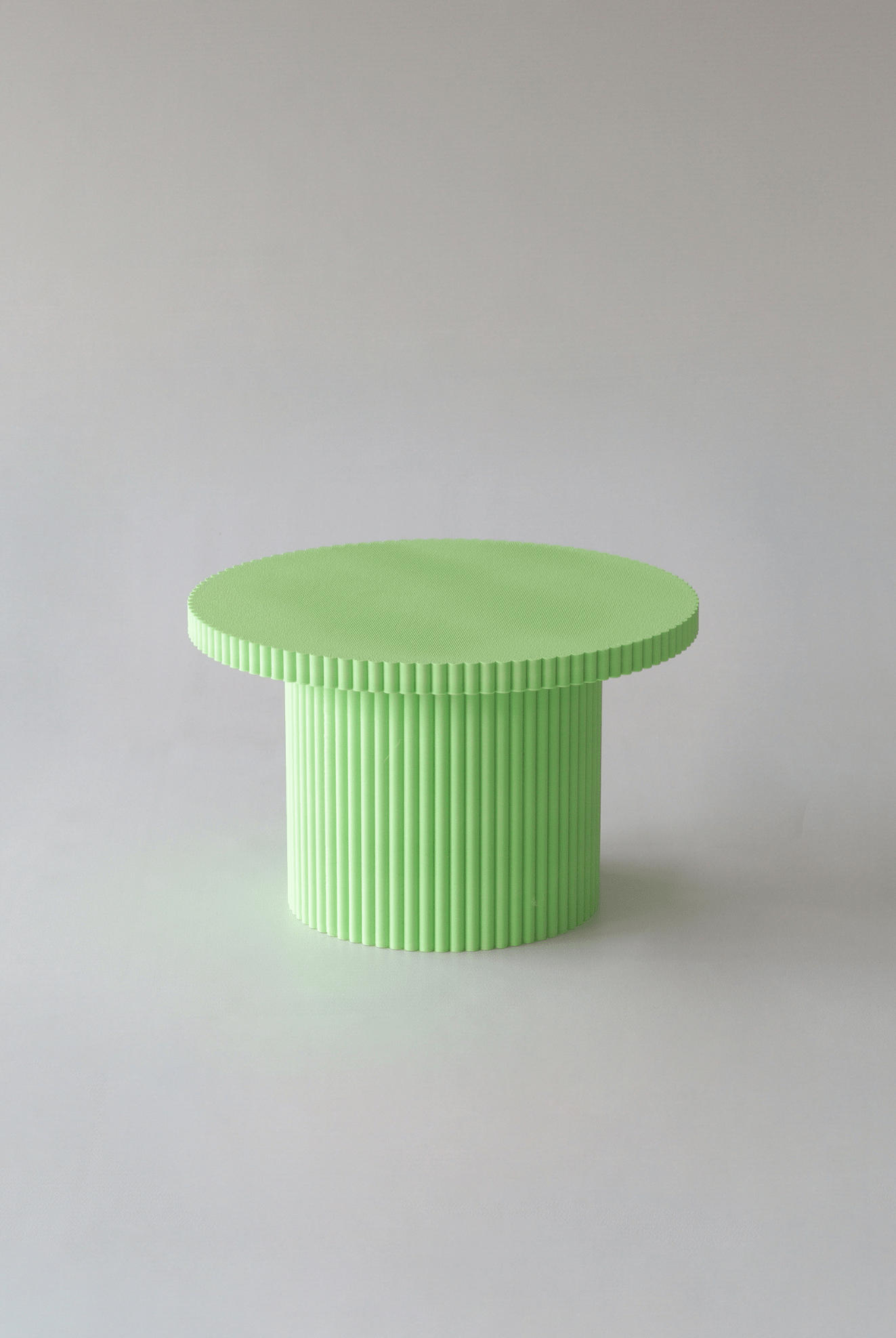 Birthday Bish Pastel Round Reeded Cake Stand - Prop Options