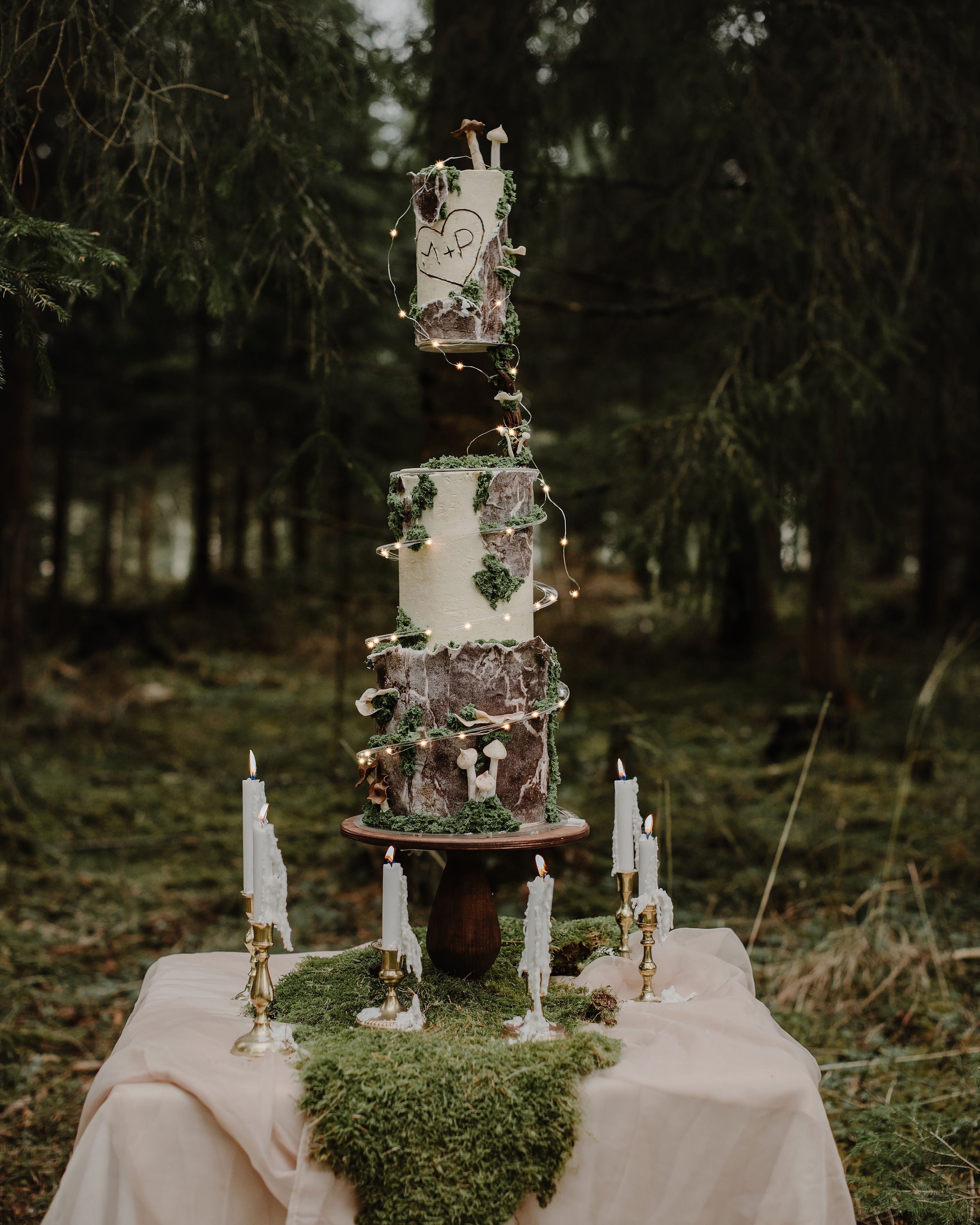 Cake Spiral™ - Acrylic Wrap for Tiered Cakes - Prop Options