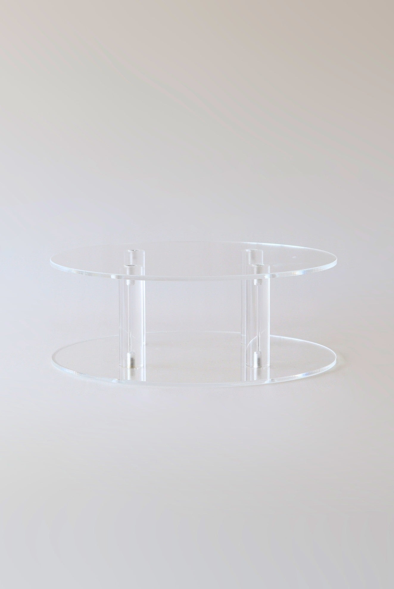 Clear Acrylic Flower Display Cake Stand - Prop Options