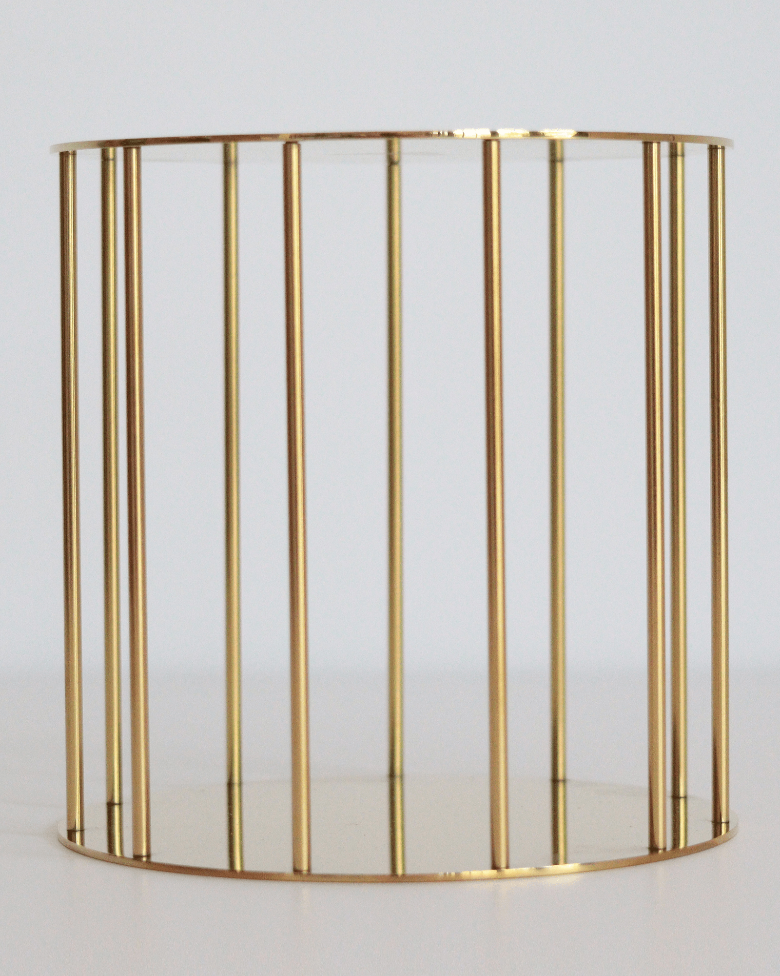Gold Birdcage Cake Separator - Prop Options