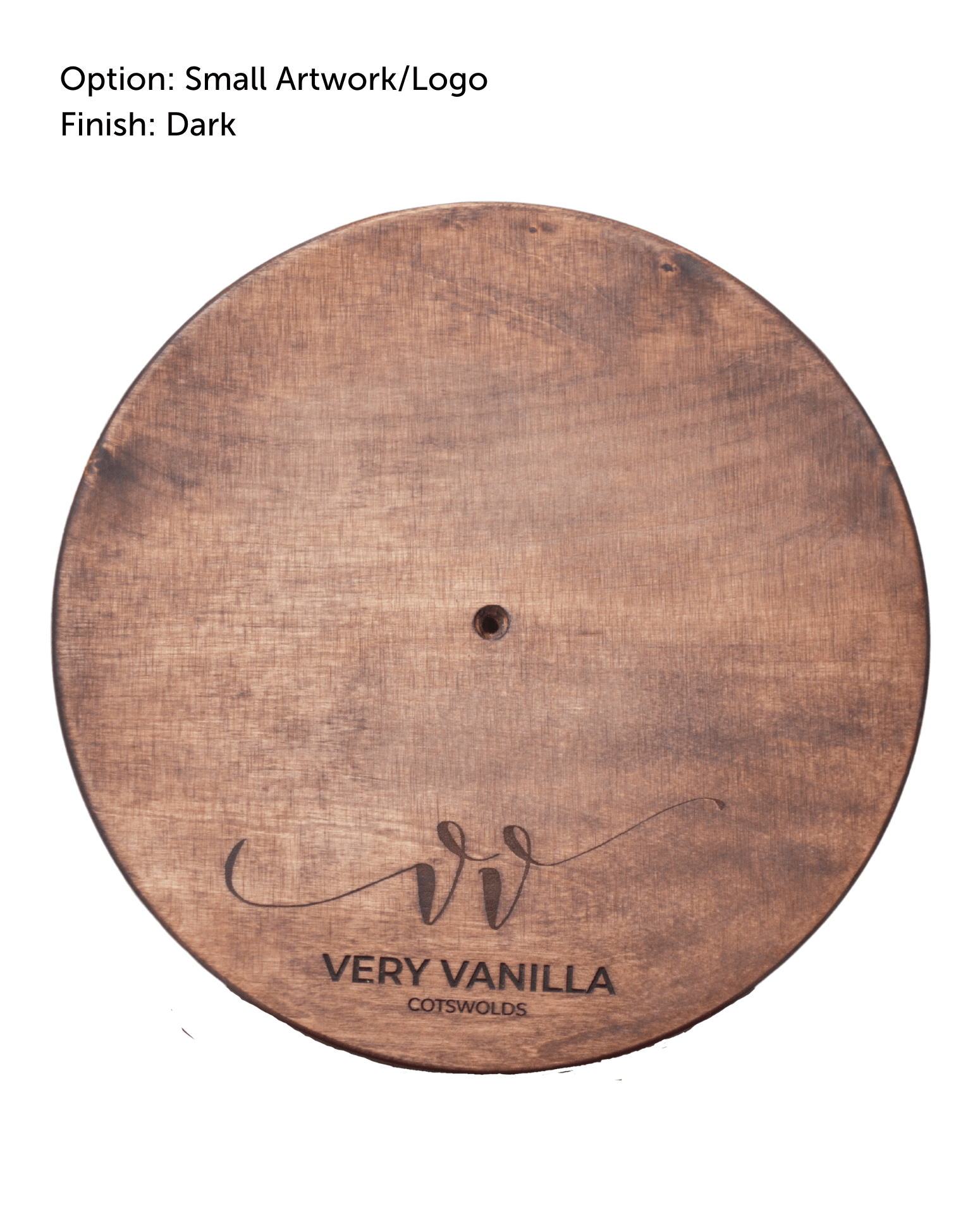 Premium Add - On: Bespoke Personalisation for Wooden Cake Stands - Prop Options