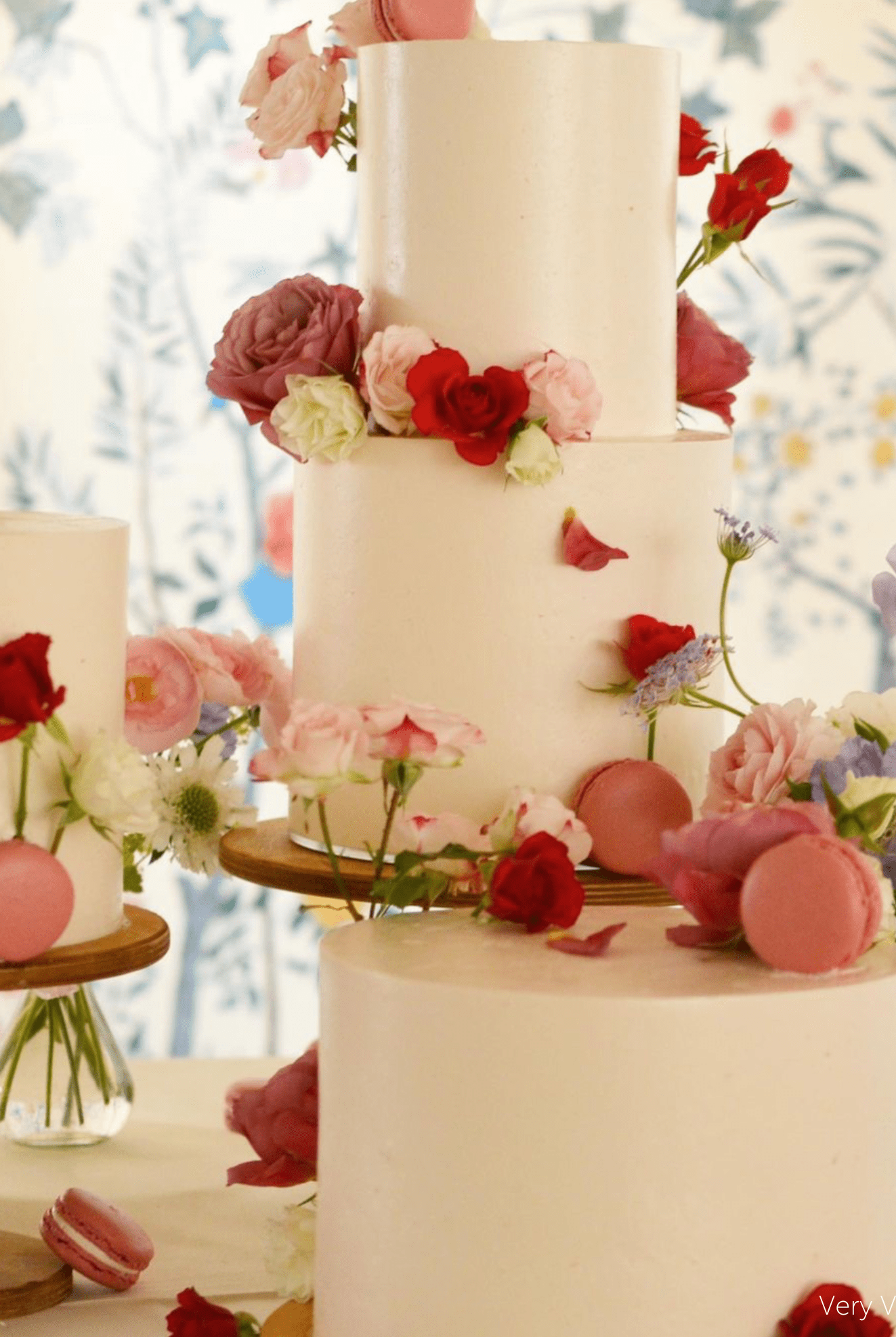 PropBundles - Trio of Original Scandinavian Birch Pedestal Cake Stands - Varied Diameters - Prop Options