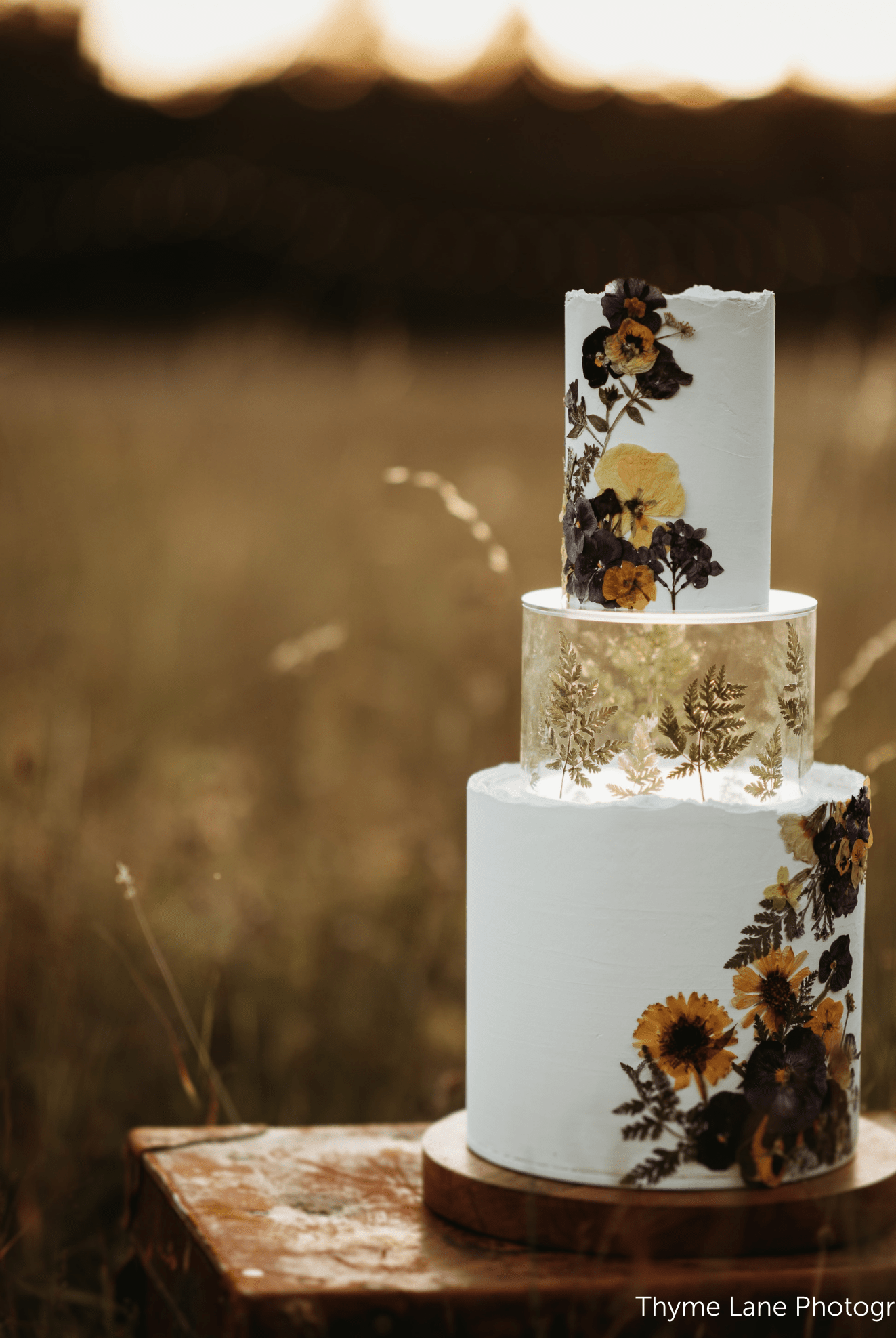 Round Acrylic Fillable Clear Tiers - Prop Options