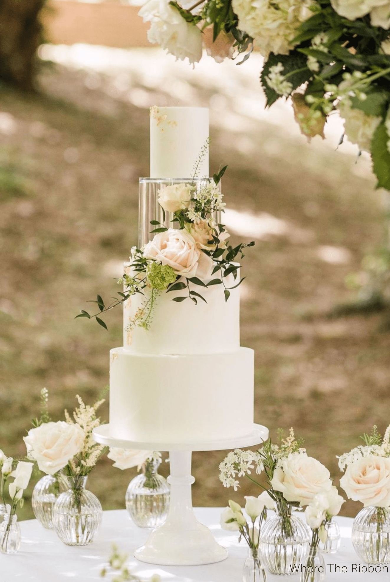 Round Acrylic Fillable Clear Tiers - Prop Options