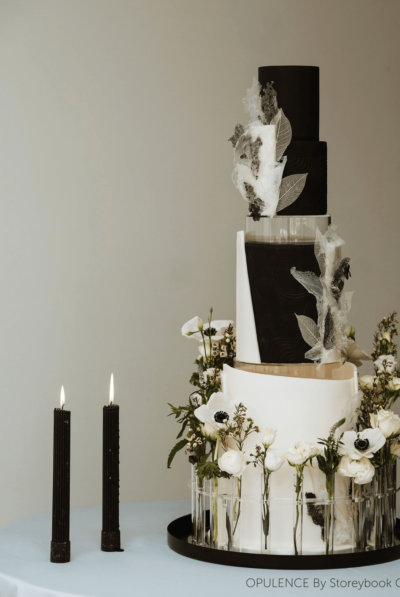 Round Acrylic Fillable Clear Tiers - Prop Options