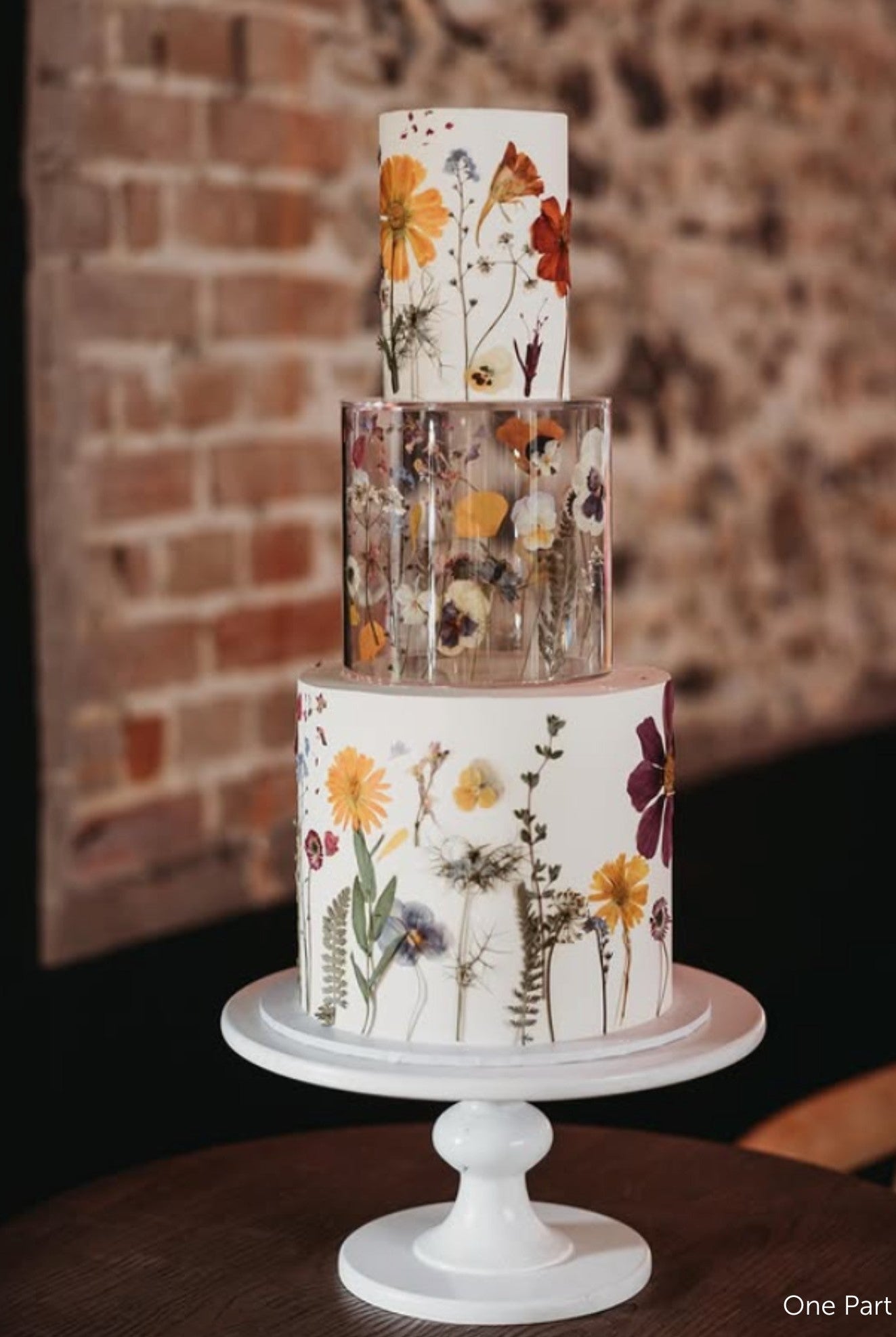 Round Acrylic Fillable Clear Tiers - Prop Options