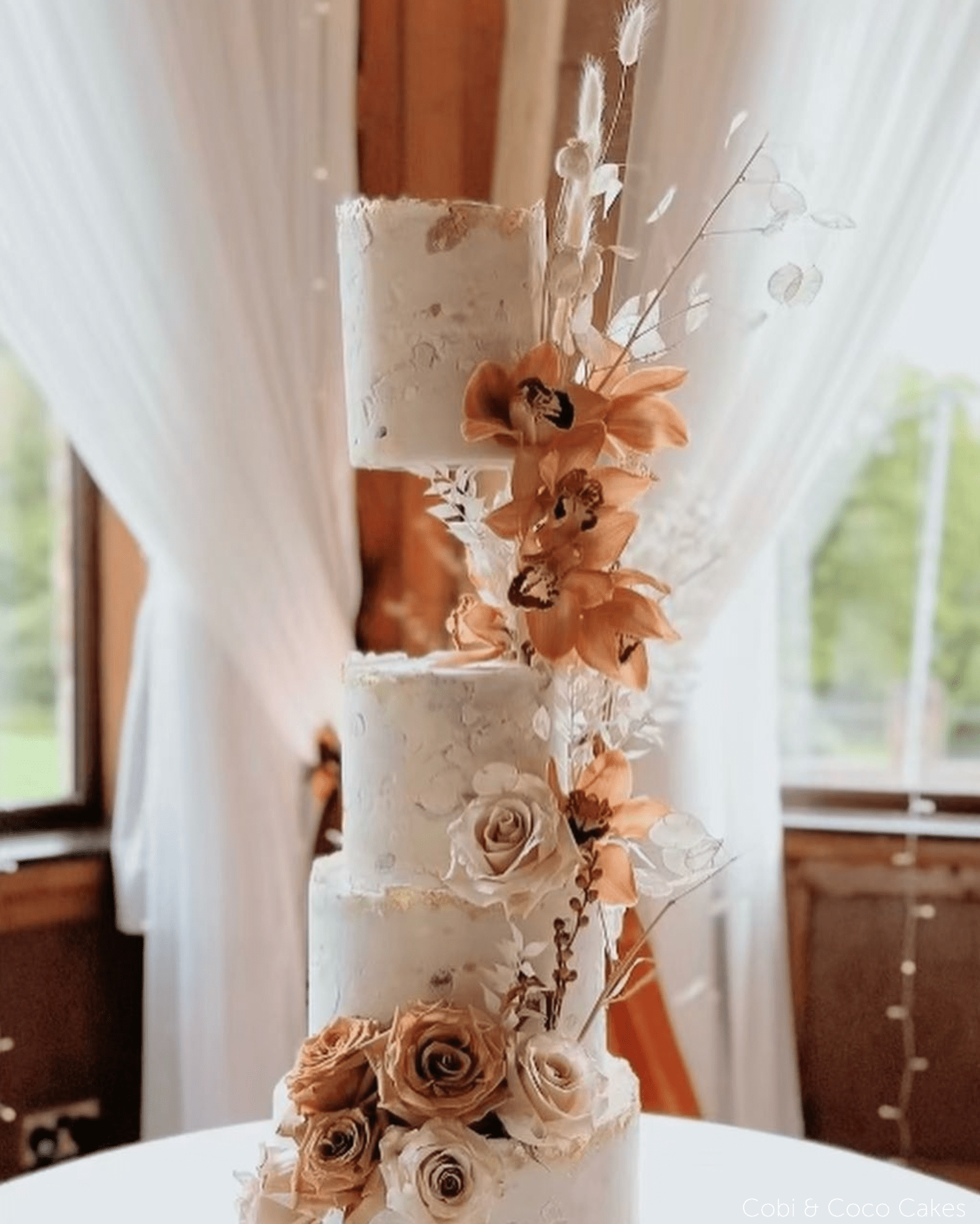 Round Floating Side Bar PropSecure® Cake Separator - Prop Options