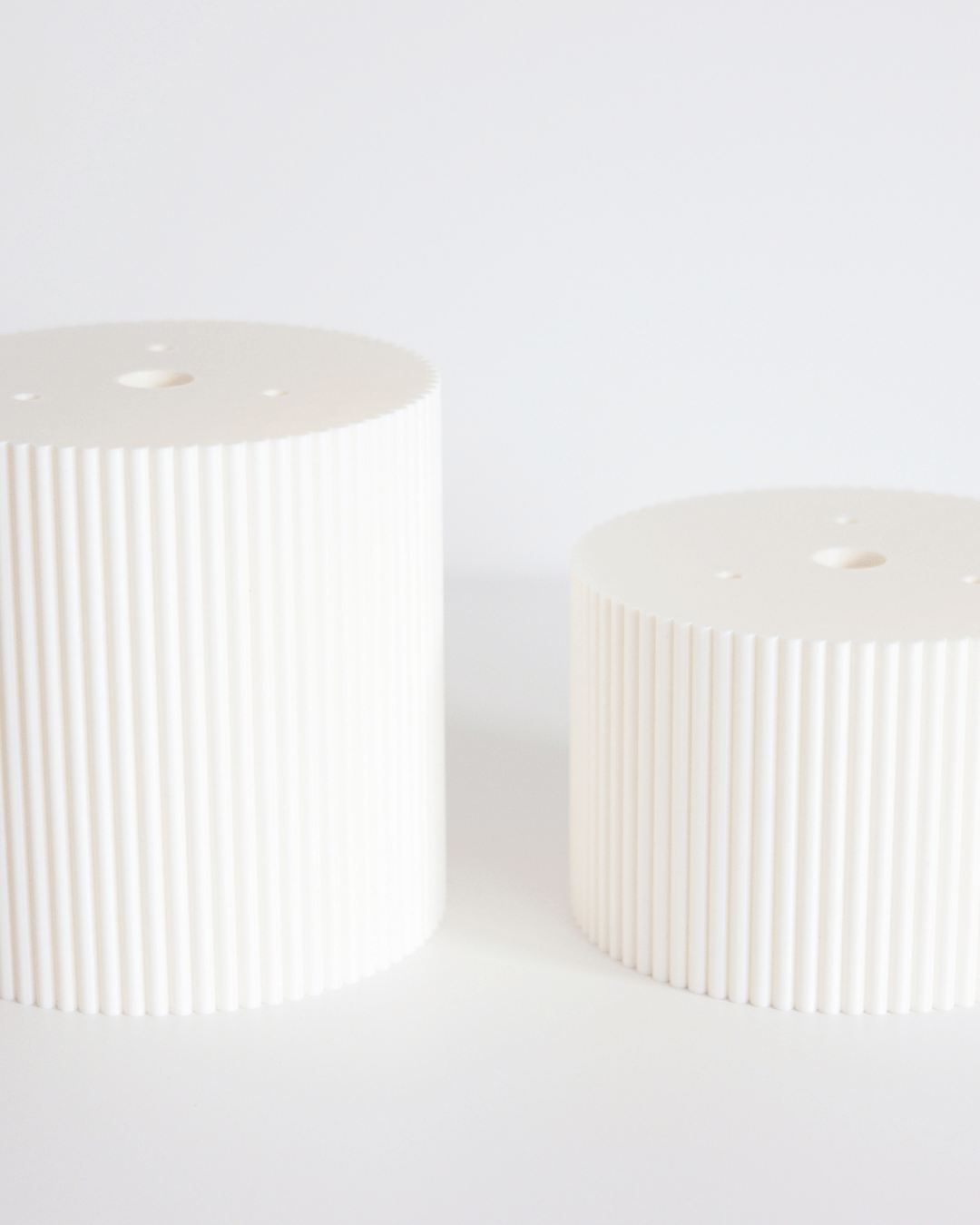 Round Reeded Cake Separator - Prop Options