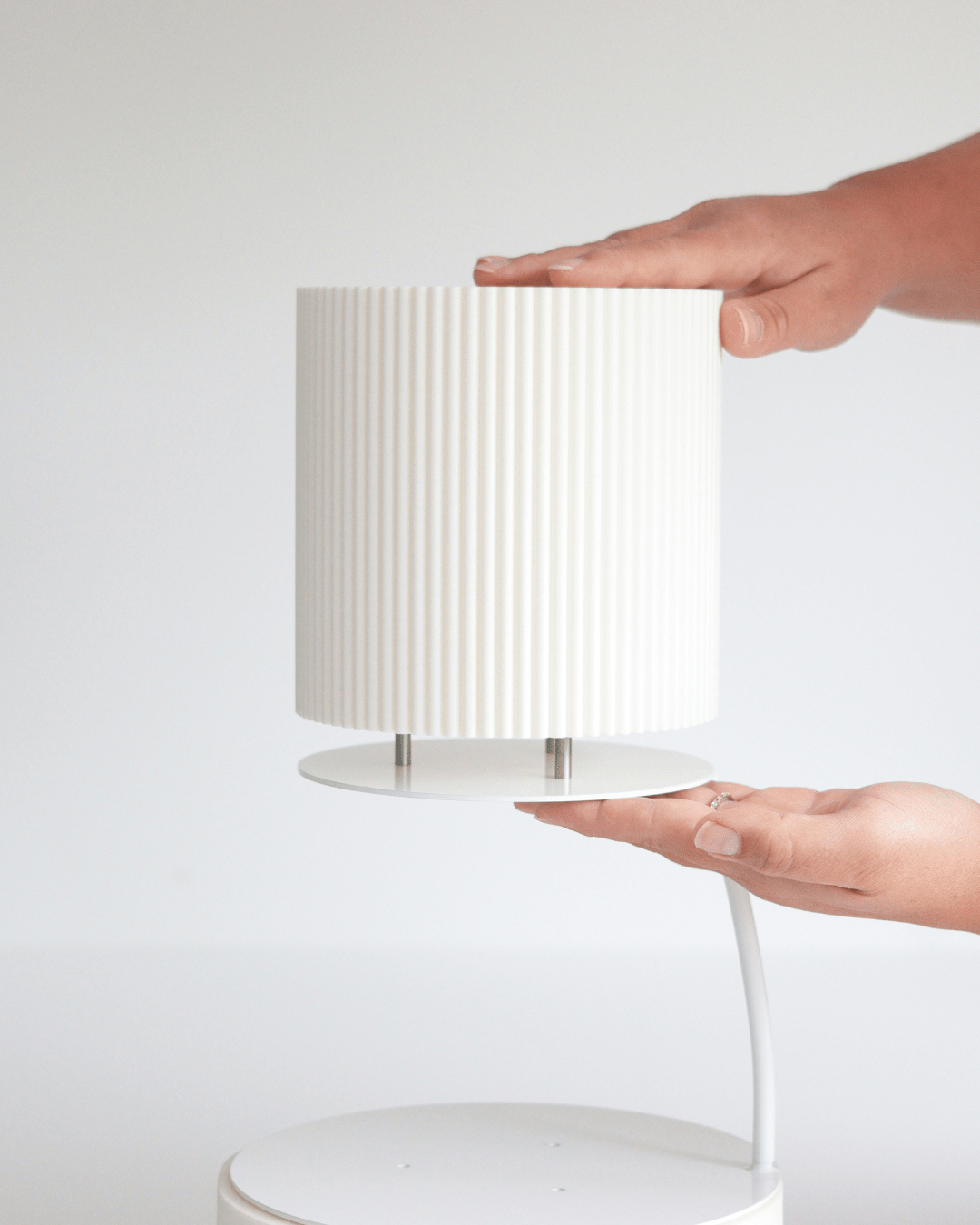 Round Reeded Cake Separator - Prop Options