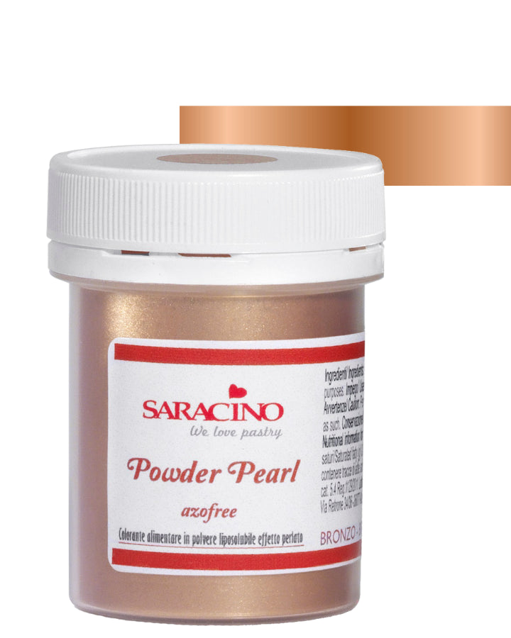 Edible Metallic Lustre Powder for Cake Decorating - Bronze