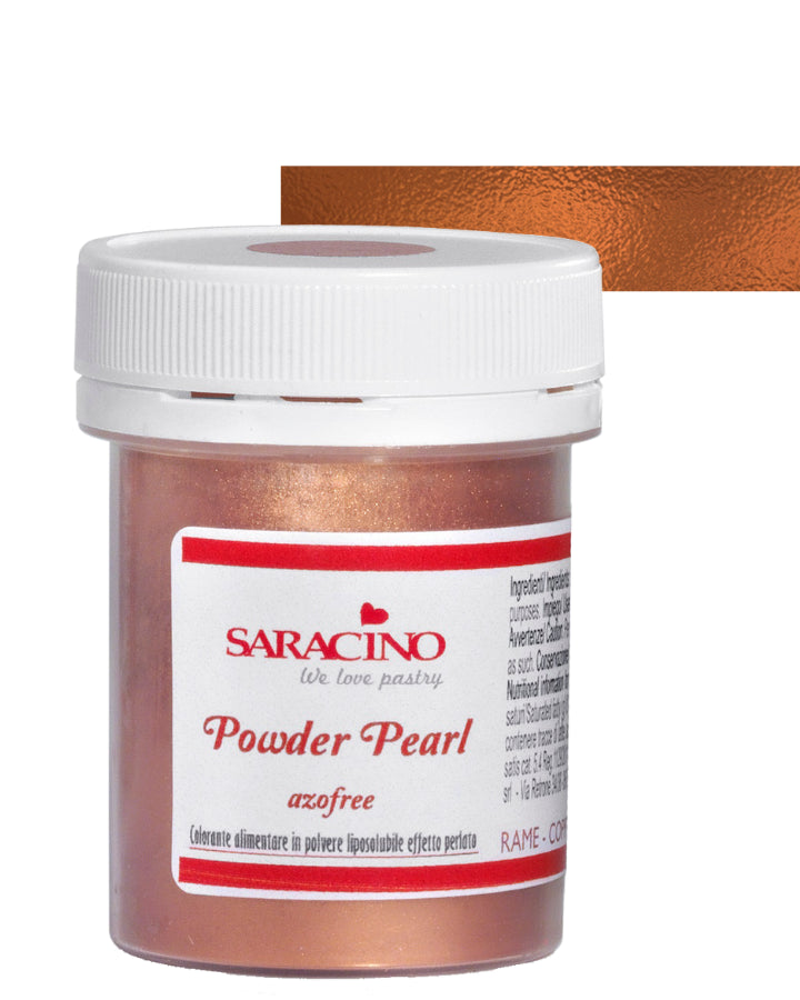 Edible Metallic Lustre Powder for Cake Decorating - Copper