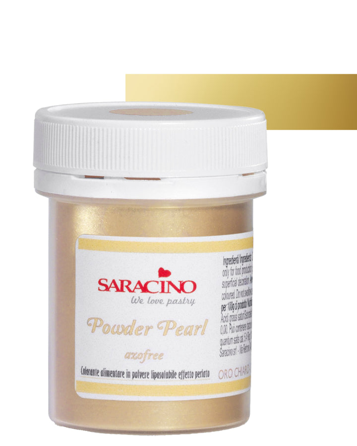 Edible Metallic Lustre Powder for Cake Decorating - Gold