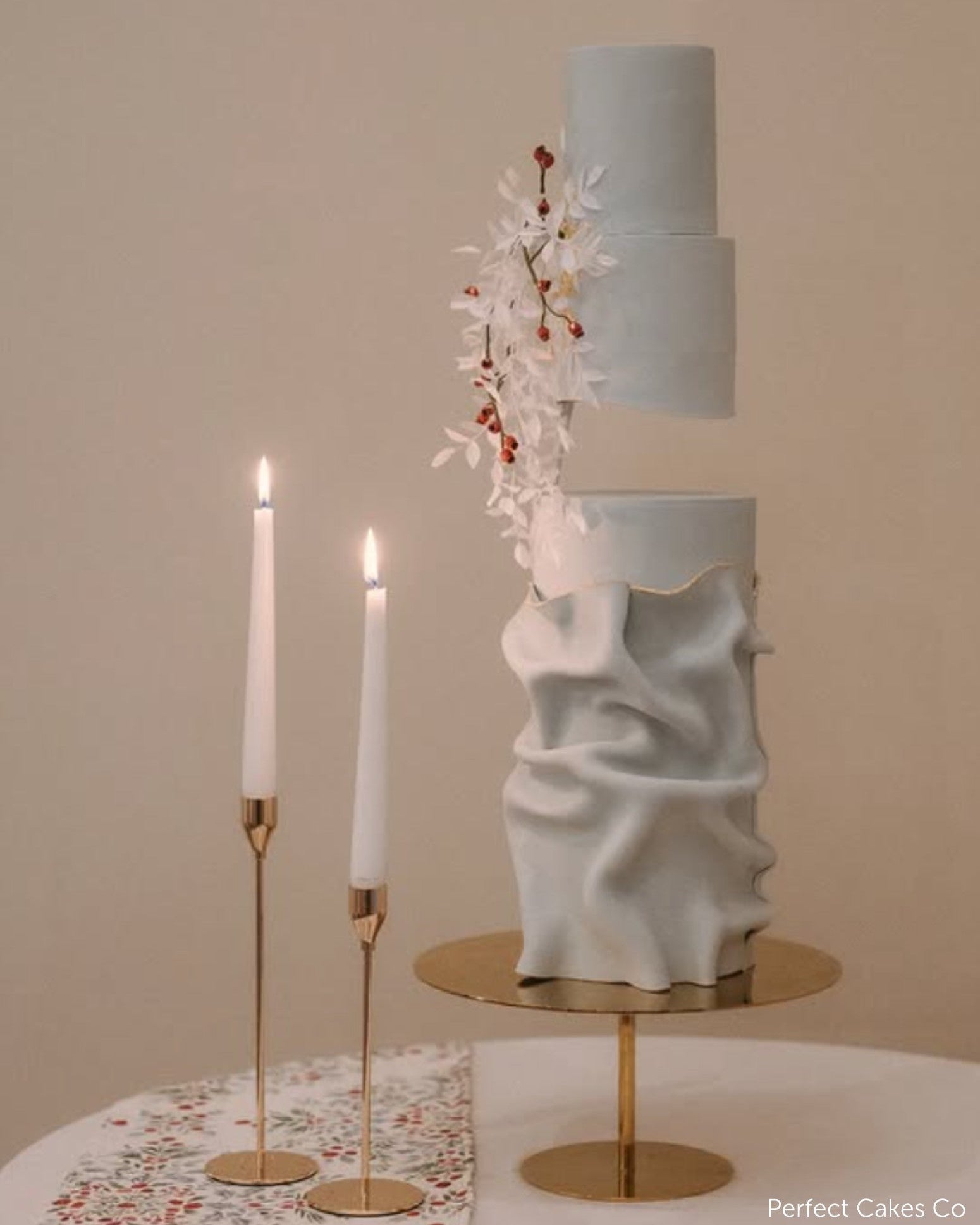 Special Edition 12" Gold Stiletto Cake Pedestal - Prop Options