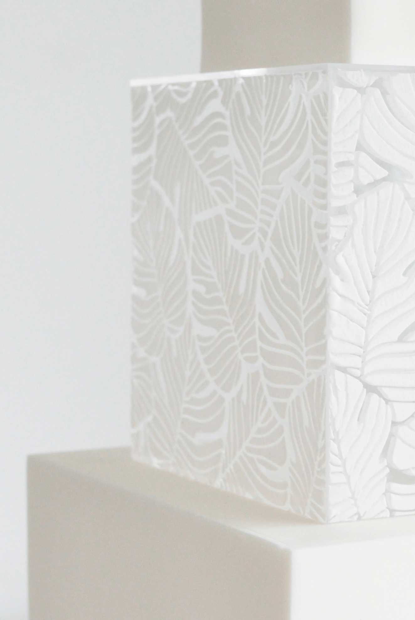 Square Acrylic Fillable Clear Tiers - Prop Options