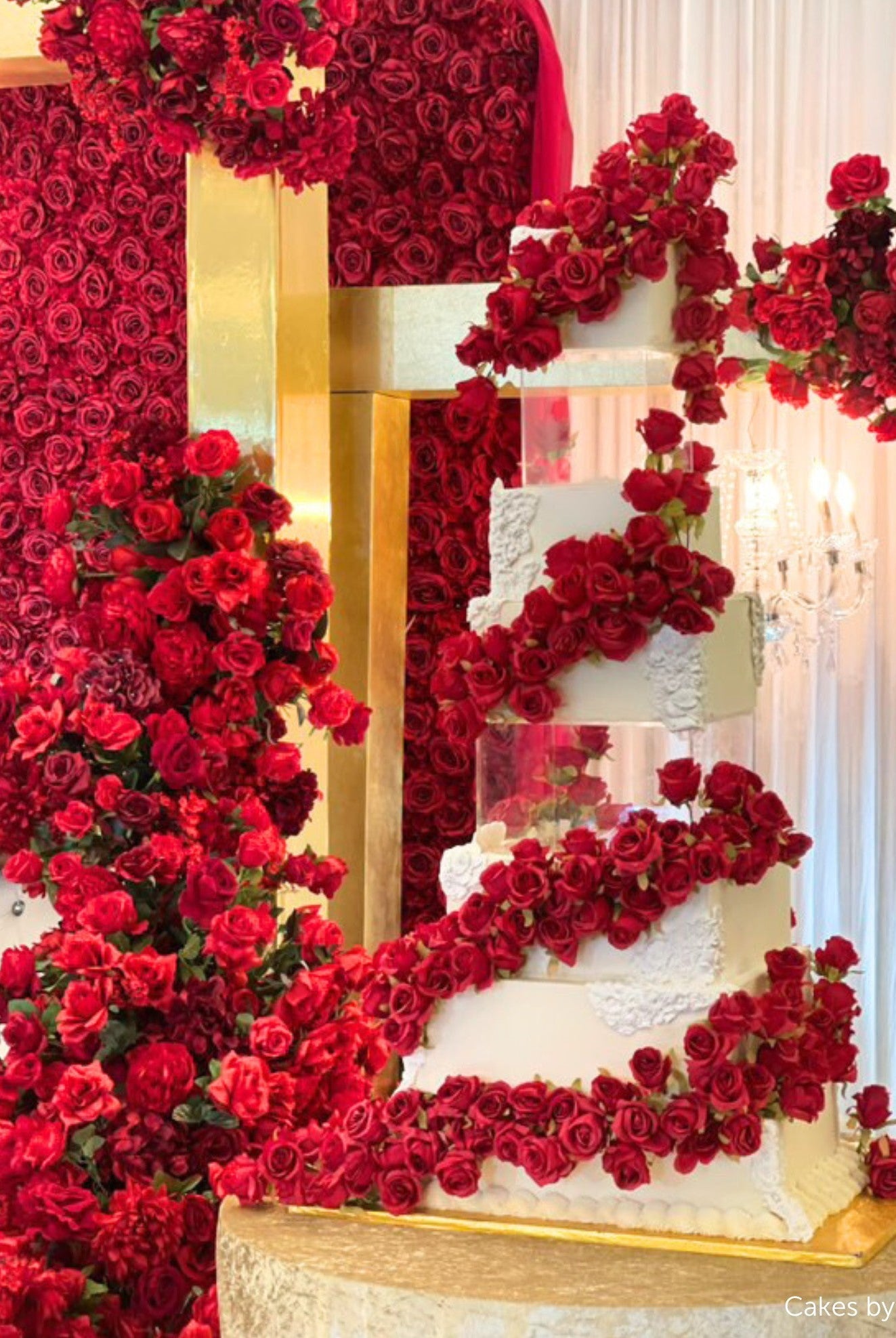 Square Acrylic Fillable Clear Tiers - Prop Options