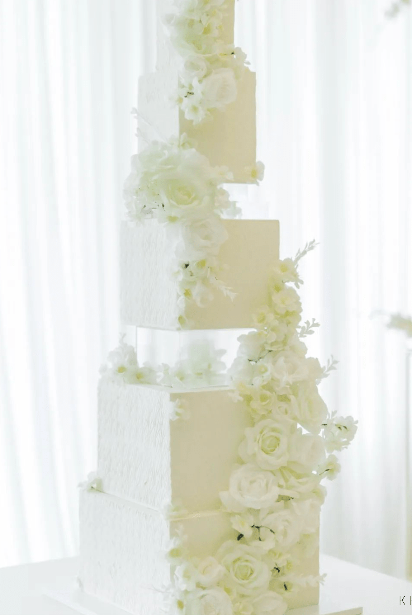 Square Acrylic Fillable Clear Tiers - Prop Options