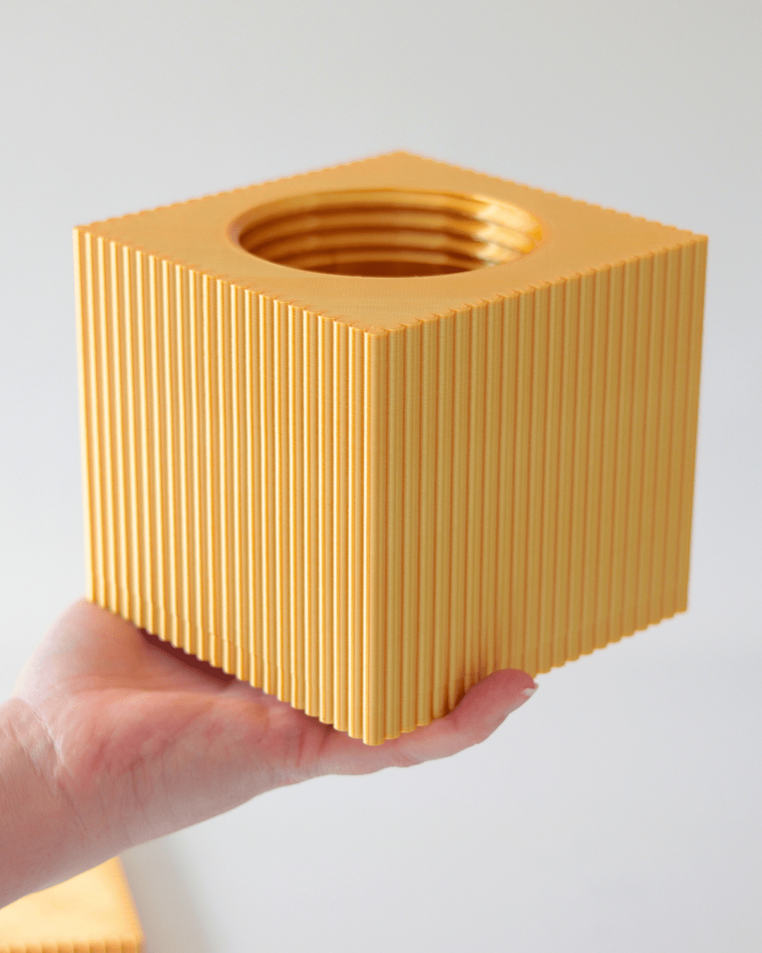 Square Reeded Cake Stand - Prop Options