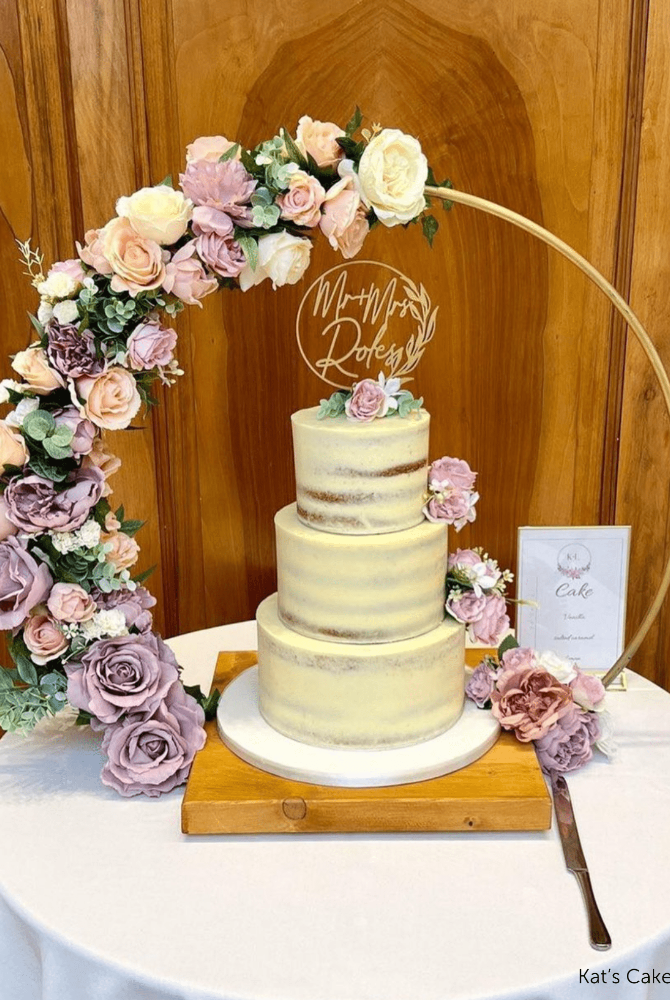 The Floral Hoop Stand - Prop Options