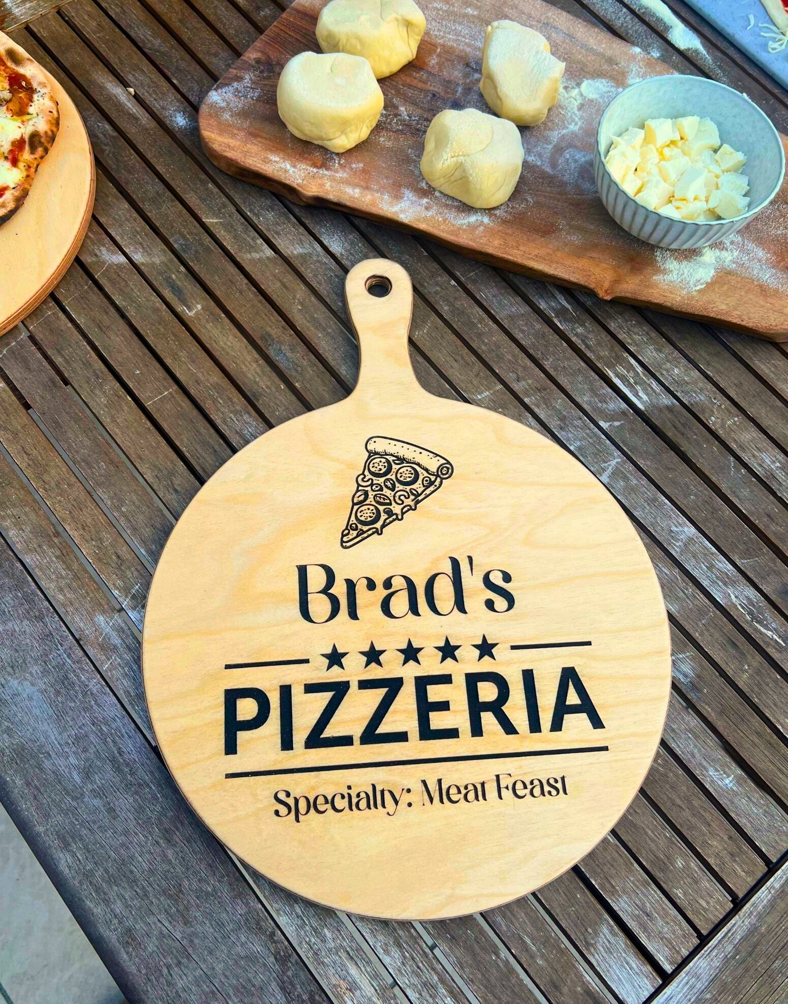 The Pizza Board - Prop Options