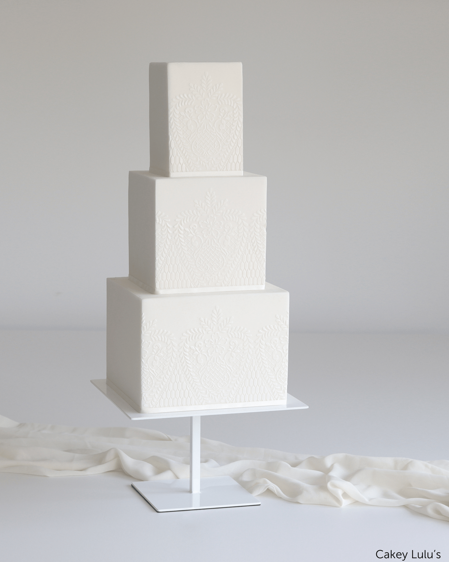 The Square Stiletto - Premium Pedestal Cake Stand - Prop Options