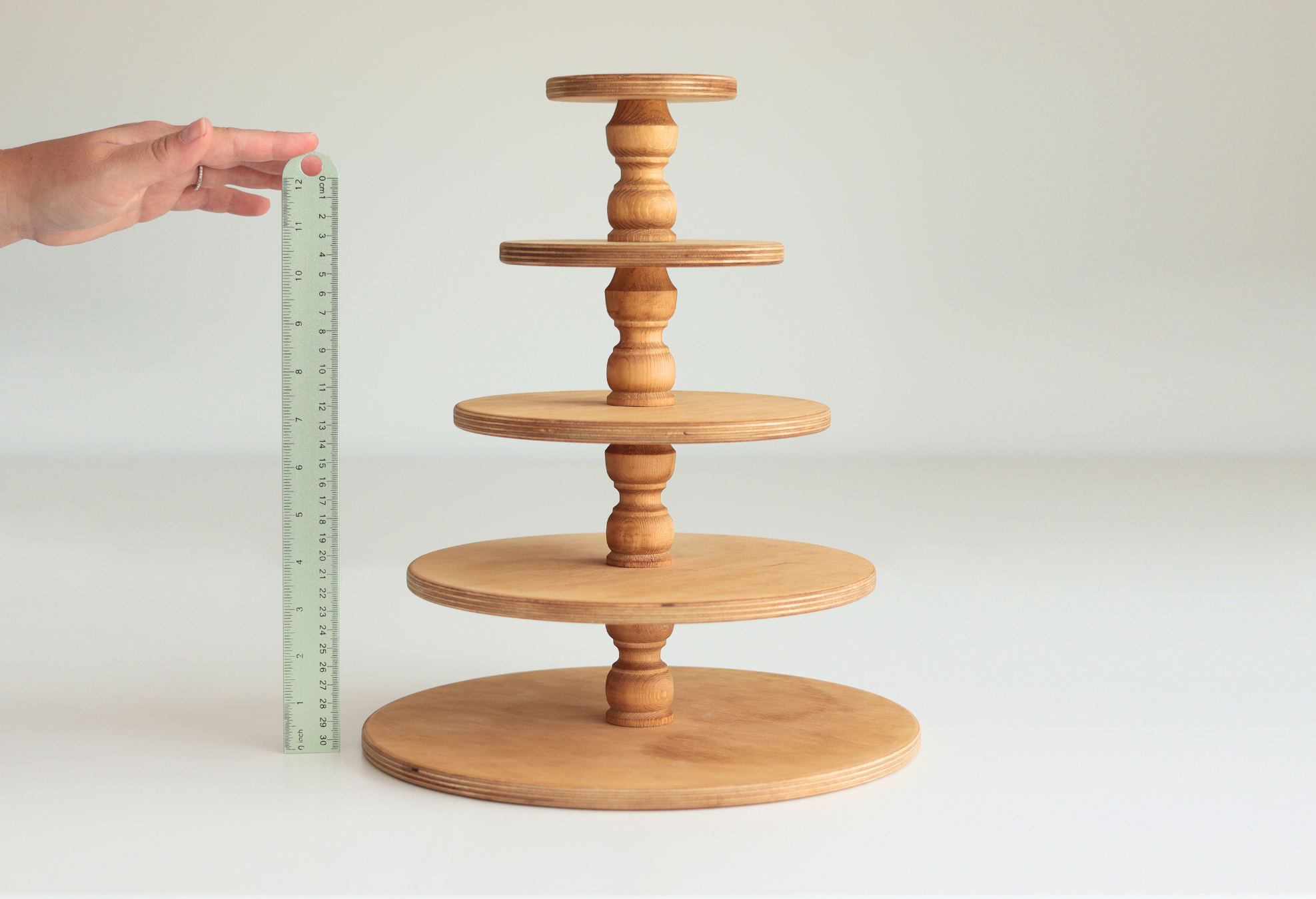 Adjustable Afternoon Tea Display Stand - Prop Options