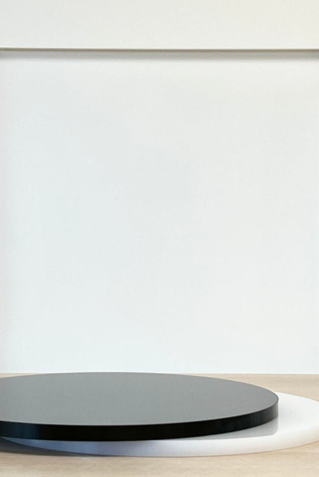 Premium 15mm Ultra Polished Acrylic Cake Board - Prop Options