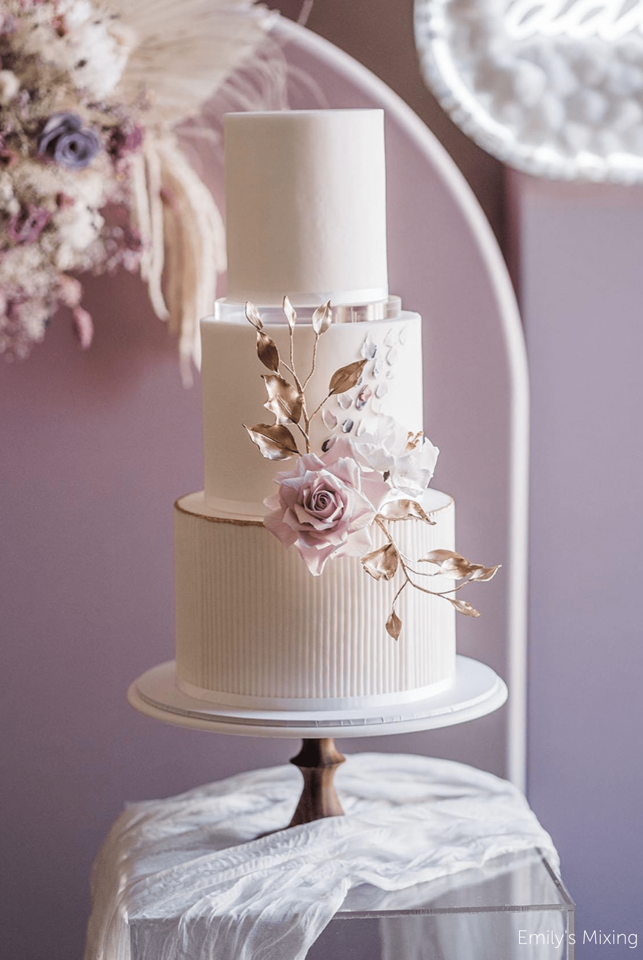 PropBundles - 15mm Ultra Polished Acrylic Cake Spacers - Prop Options